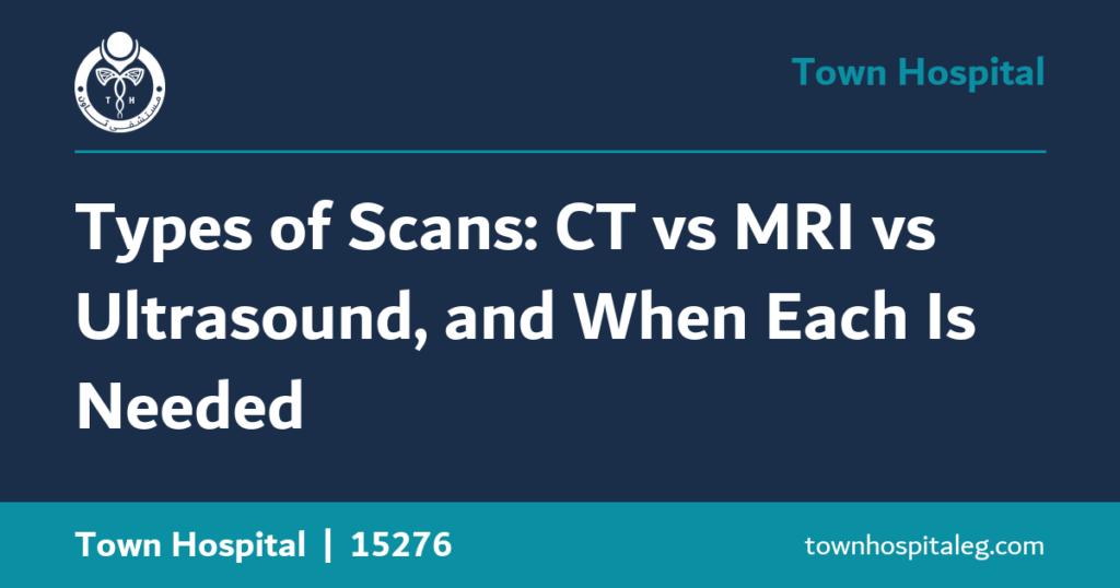 Types of Scans: CT vs MRI vs Ultrasound, and When Each Is Needed